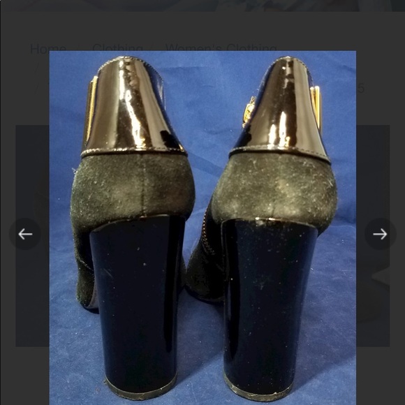 Tory Burch high heel suede black boots size 9.5 - Picture 4 of 5